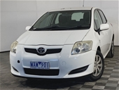 Unreserved 2007 Toyota Corolla Ascent Manual Hatchback