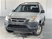 Unreserved 2002 Honda CR-V RD Automatic Wagon