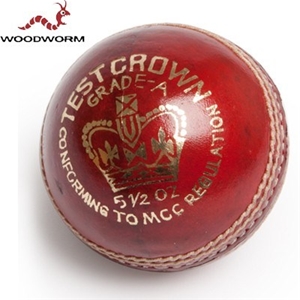Woodworm Cricket Ball - Test Crown 4 Pie