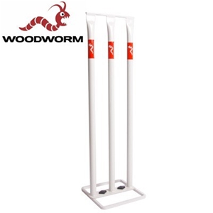 Woodworm Metal Cricket Wickets with Base