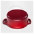SOGA 2X Cast Iron 24cm Enamel Porcelain Stewpot Casserole Pot With Lid Red