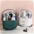 SOGA Green Cosmetic Jewelry Storage Organiser Set Makeup Holder with Handle