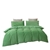 Dreamaker Corduroy Quilt Cover Set Double Bed Jade Green