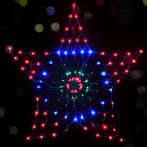 Jingle Jollys XMas Motif Lights LED Star