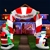 Jingle Jollys 3M XMas Inflatable Santa Archway Outdoor Decorations Lights