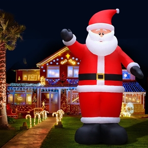 Jingle Jollys 5M XMas Inflatable Santa O