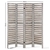 Artiss 4 Panel Room Divider Screen Privacy Timber Stand Grey 170cm