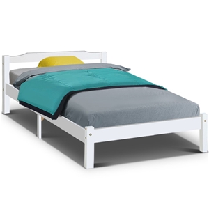 Artiss Bed Frame King Single Size Wooden