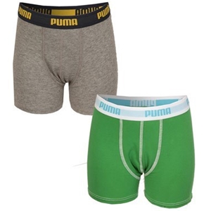 Puma Boys 2 Pack Basic Boxer Shorts