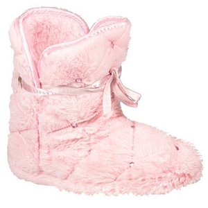 Lipsy Fluffy Quilted Bootees