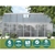 Greenfingers Greenhouse Aluminium Green House Garden Shed 4.2x2.5M