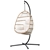 Gardeon Egg Swing Chair Hammock With Stand Hanging Wicker Seat