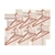 Adult 16.5" Rose Gold Shiny Metal Wire Coat Clothes Hangers (60pc per set)