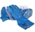 10 x MSA SOLVGARD PVC Palm Coated Grip Gloves, Size L, Flocked Lined, Blue.