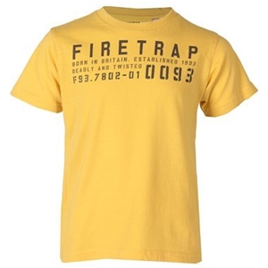 Firetrap Infant Boys Logo T-Shirt