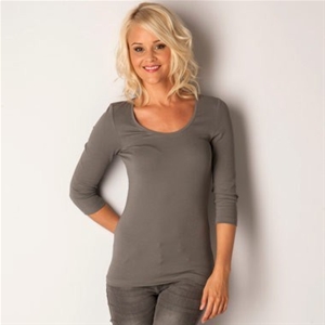 Only Womens Eve 3/4 Sleeve Top