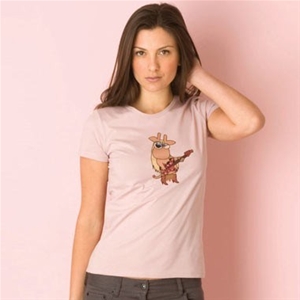 French Connection Womens Rock Star Cow T