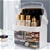 SOGA 2X 3 Tier White Countertop Makeup Cosmetic Storage Organiser w/ Handle