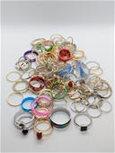 Bulk 100x assorted ring jewellery