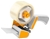 3 x TOLSEN Tape Dispenser with One Roll of Adhesive Tape, Suitable for 50mm
