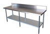 Stainless Steel  Work Table Commercial Kitchen Bench 1500MM W x 600MM D