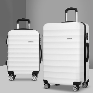 Wanderlite 2pcs Luggage Trolley Set Trav