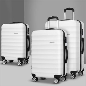 Wanderlite 3pcs Luggage Trolley Set Trav