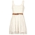 ClubL Womens Lace Skater Dress