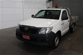 2012 Toyota Hilux 4X2 WORKMATE TGN16R Manual Cab Chassis