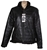ORIGINAL NICOLE MILLER Women's Reversible Jacket, Size S, Polyester, Black.