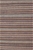 Handknotted Pure Wool Sumak Stripi Runner - Size: 295cm x 78cm