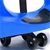 Ride-On Swing Car - No Pedals No Battery Kid-Powered Ride-on Toy! - Blue