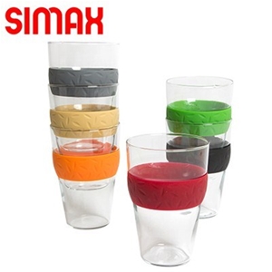 Simax Heat Resistant Stackable Glasses w