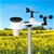 Devanti Weather Station Wireless WiFi Rain Gauge Anemometer Solar