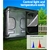 Greenfingers Tent 2200W LED Light Hydroponic Kit System 2.4x1.2x2M
