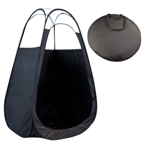 Large Pop Up Spray Tan Tent Mobile Black