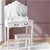 Artiss Dressing Table with Mirror - White