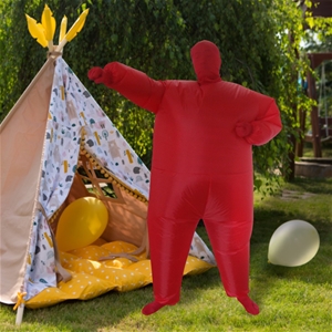 Red Alert Inflatable Costume Fancy Dress