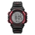 SKMEI Men's Digital Watch, 43mm, Quartz Movement, Black/Red, 5 Bar Water Re