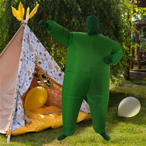 Go Green Inflatable Costume Fancy Dress 