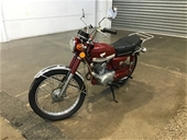 1971 Honda CB125  Manual Motorcycle