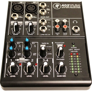 MACKIE 4-Channel Compact Mixer, 402VLZ4.