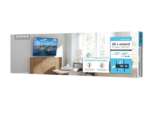 SANUS SIMPLICITY Tilt + Extend TV Wall M