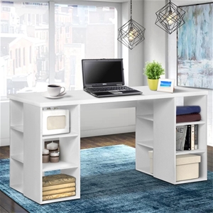 Artiss 3 Level Desk with Storage & Books