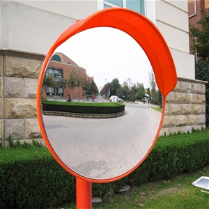 60cm Round Convex Mirror Blind Spot Safe