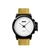 SKMEI Unisex Quartz Fashion Watch, 50mm, 30m WR, Silicone Strap, White/Yell