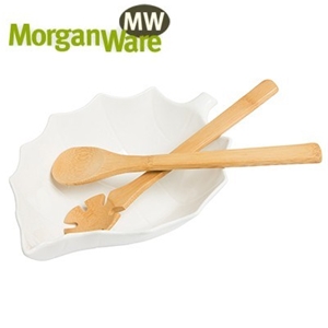 Morganware Bamboo & Ceramic 3-Piece Sala