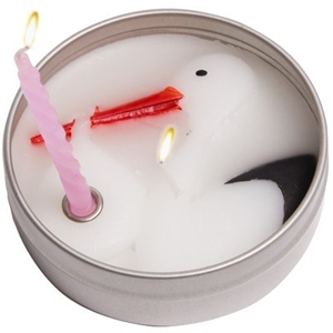 Paraffin Wax Baby Candle