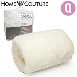Home Couture Queen Size Wool Underblanke