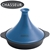 Chasseur Tajine Cast Iron Base & Ceramic Top: Blue